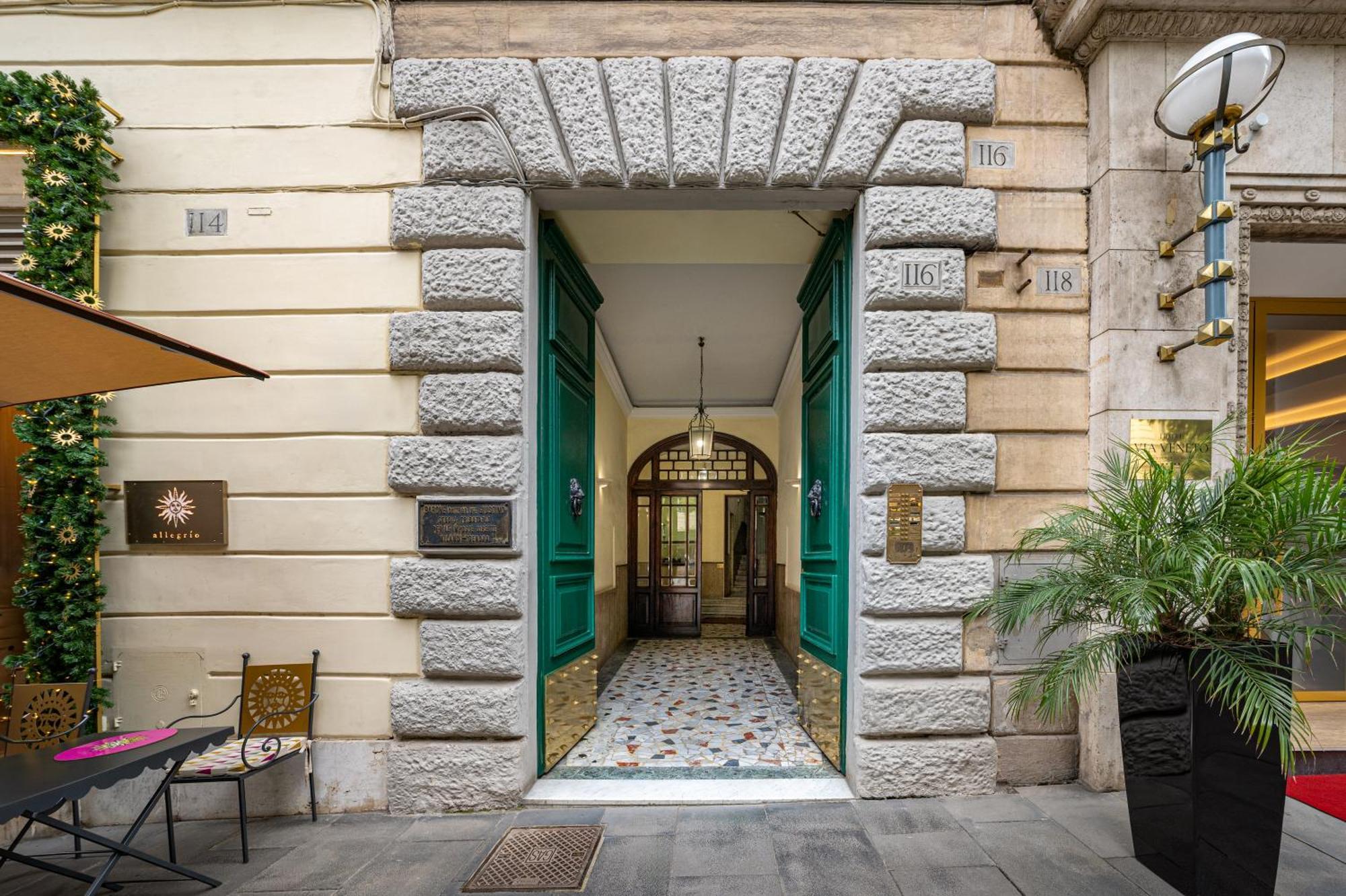 Via Veneto 116 Suites - Guest House Rome Bagian luar foto